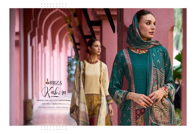 Kabira By Ibiza Viscose Pashmina Digital Printed Dress Material Wholesale Price In Surat